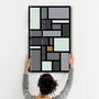Wallity Pintura Decorativa de Vidrio Templado Multicolor 46 x 72 cm